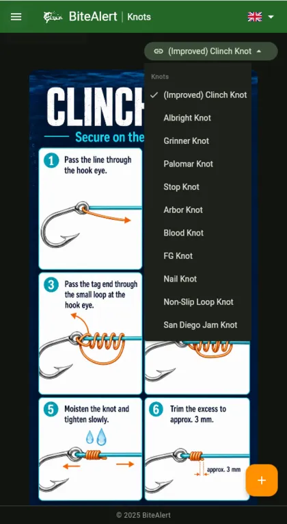 Knot reference in BiteAlert